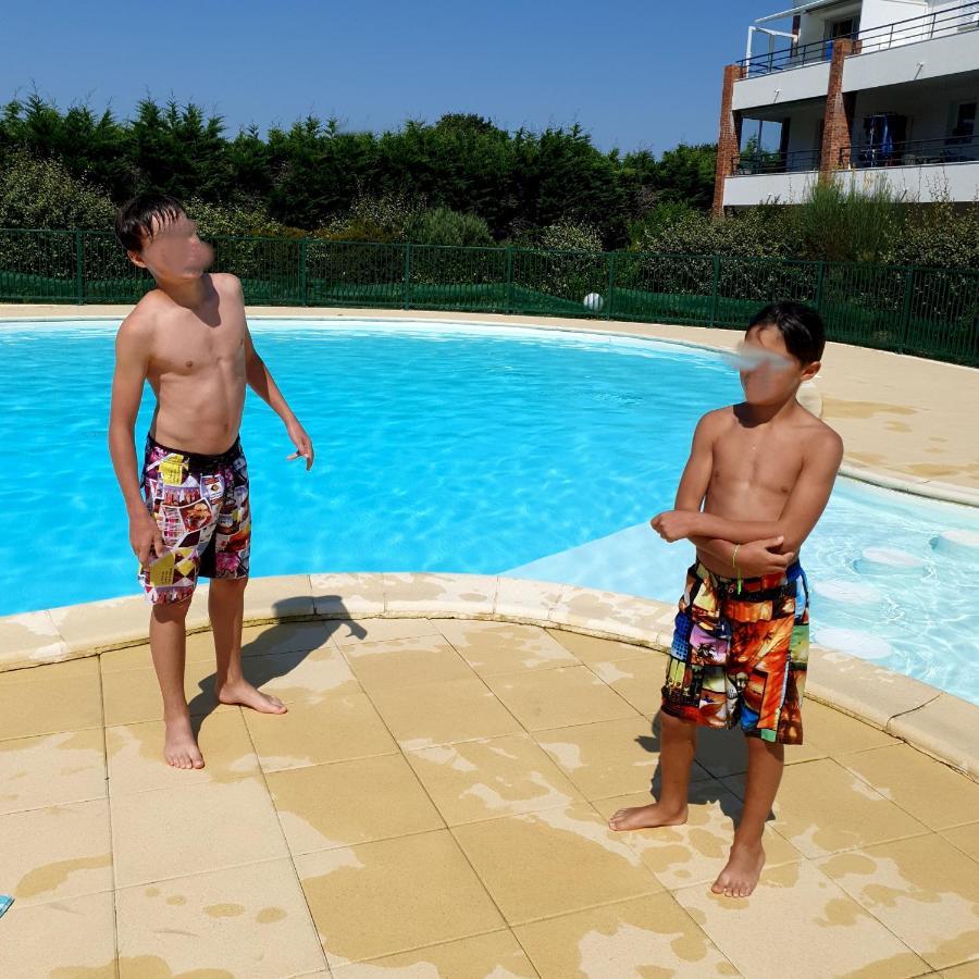 Petite Maison Dans Residence Avec Piscine Proche Plage Et Centre Ville A Pied Pornic Exterior foto